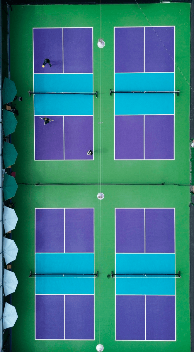 Santa Monica Pickleball Center pickleball courts