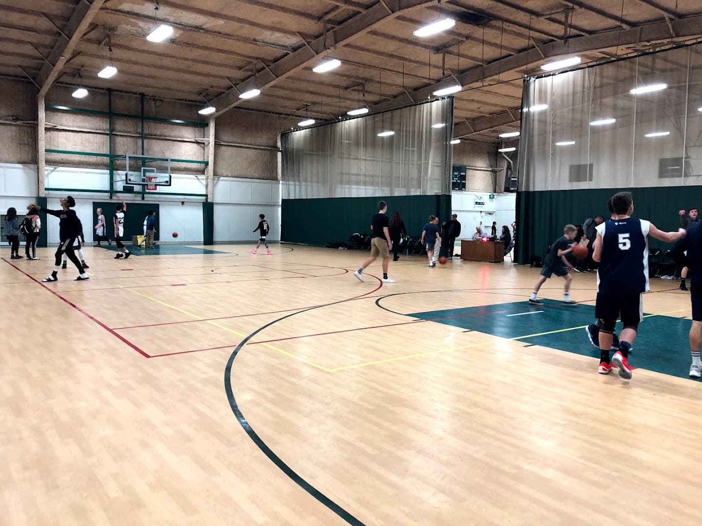 Riley Gymnasium pickleball courts
