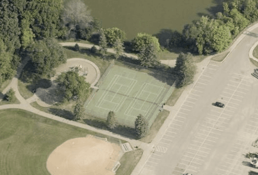 Yancey Park pickleball courts