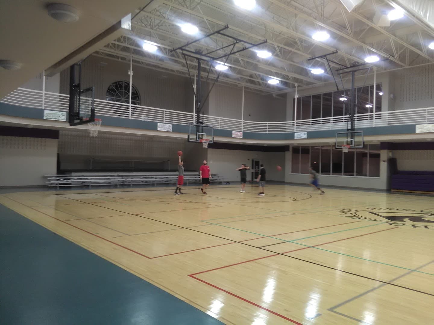 Ridgecrest Baptist Church (RBC) gym pickleball courts