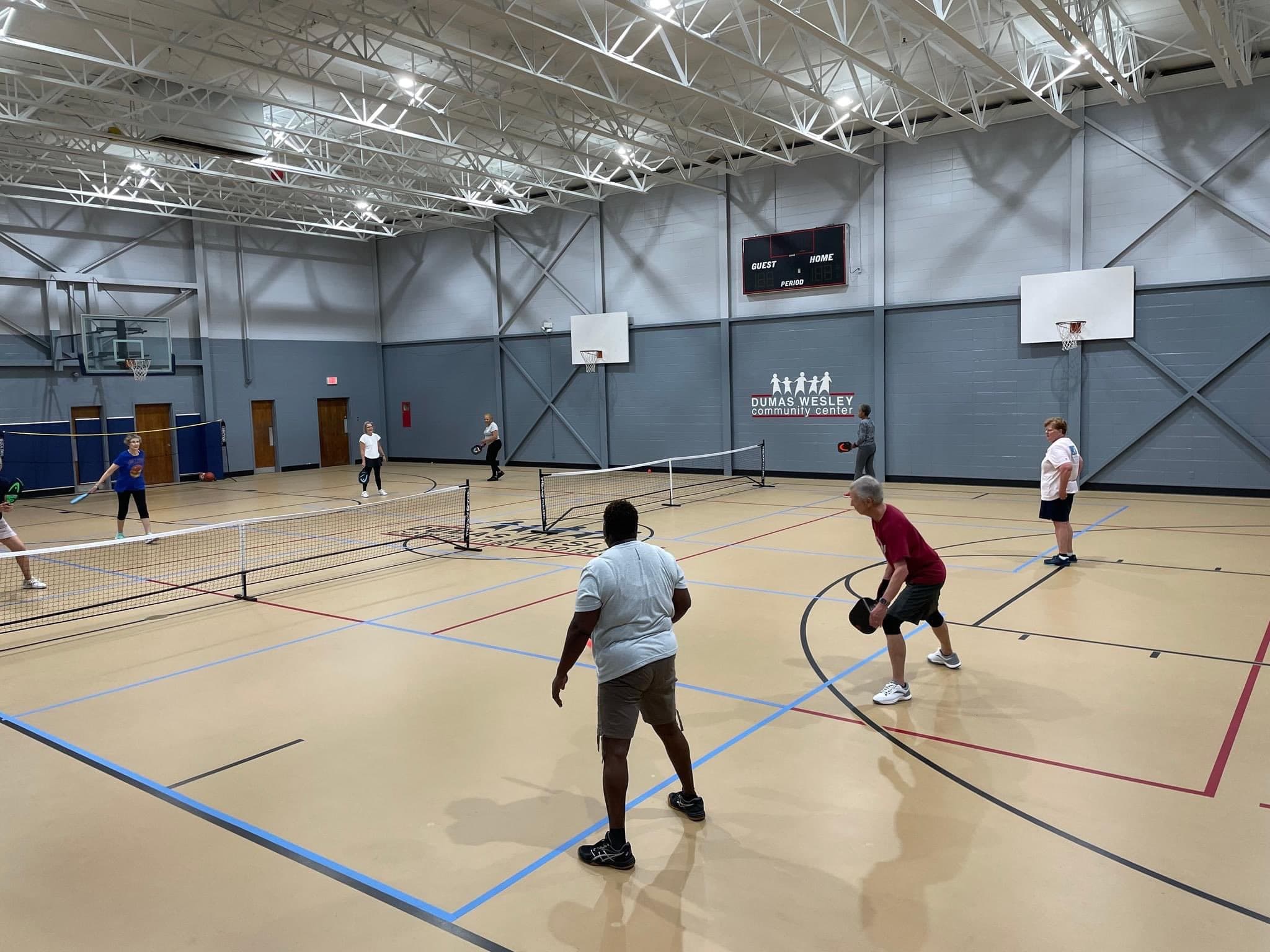 Dumas Wesley Community Center pickleball courts