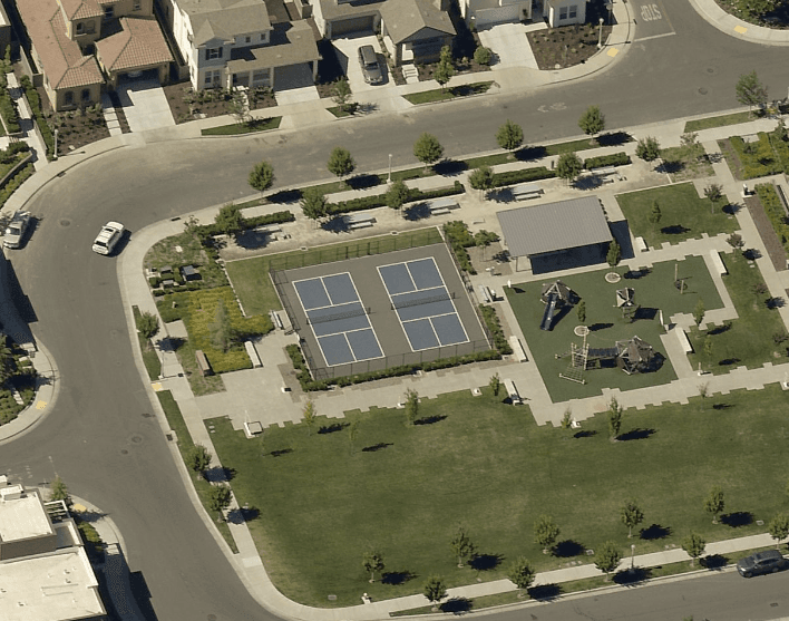 R. Burnett Miller Park pickleball courts