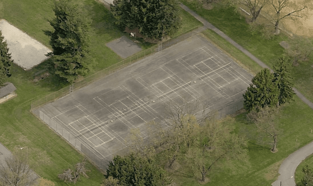 Shippensburg Memorial Park pickleball courts