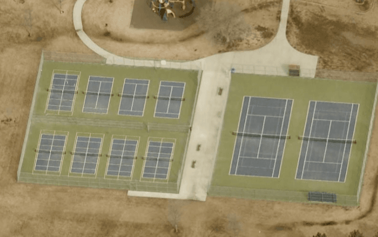 Laurel Oak Park pickleball courts