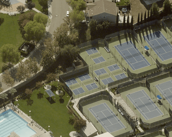Diamond Hills Sports Club & Spa pickleball courts
