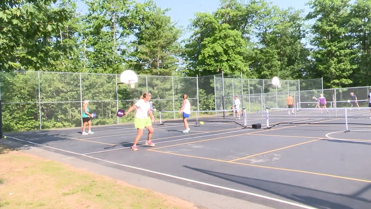 Sands Township Hall pickleball courts