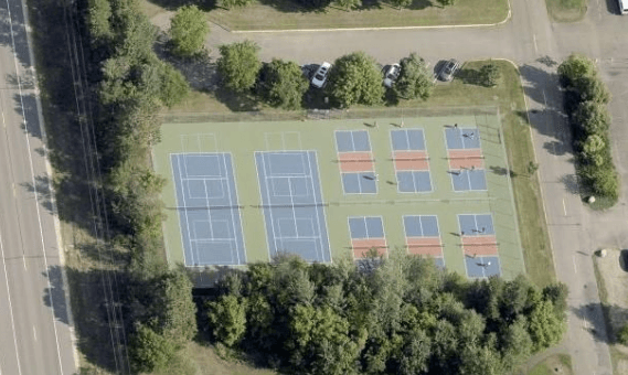Central Park pickleball courts