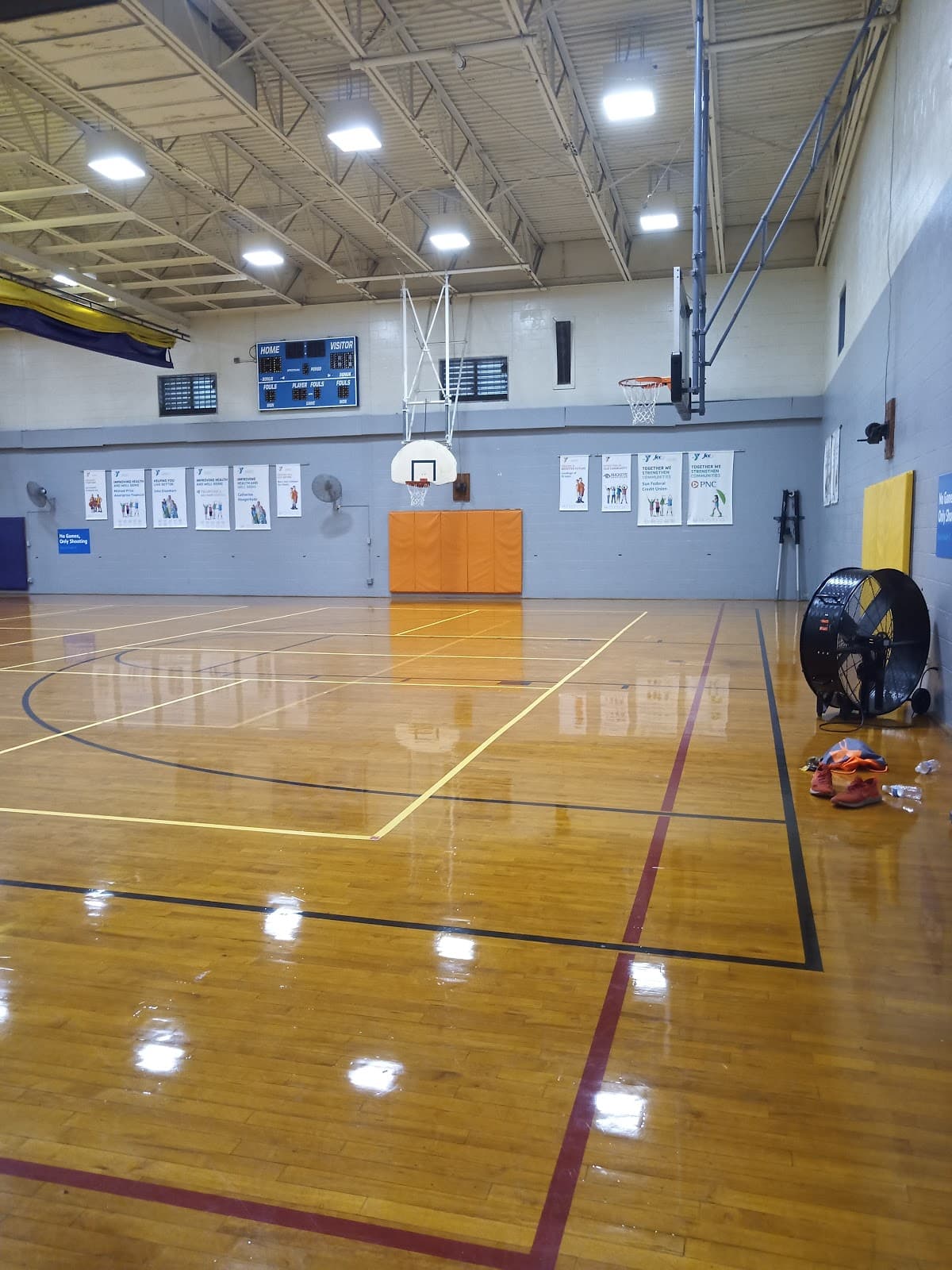 Eastern Community YMCA pickleball courts