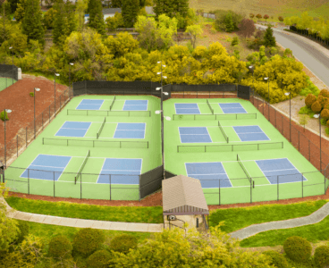 Blackhawk Country Club pickleball courts