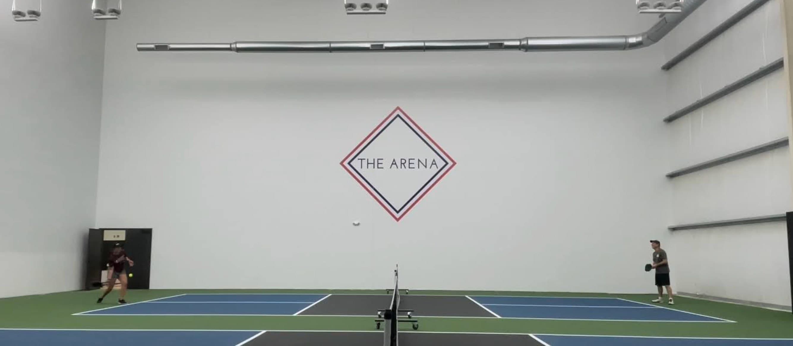 The Wembley Club pickleball courts