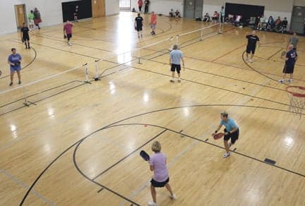 Ashland Family YMCA pickleball courts