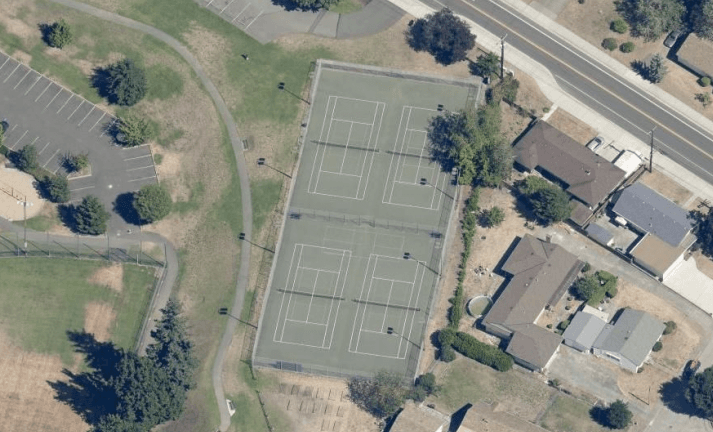 Lions Park pickleball courts