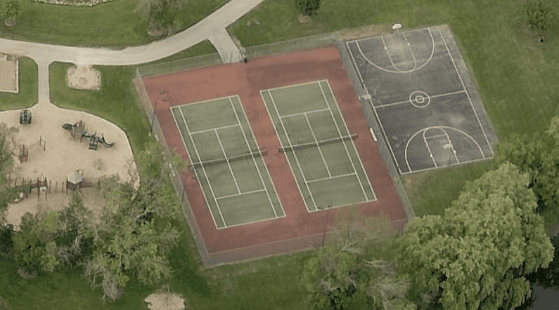 River Park Tennis Courts pickleball courts