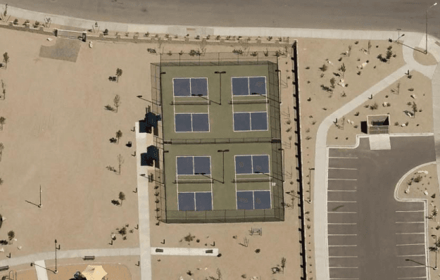 Granville Spur Cross pickleball courts