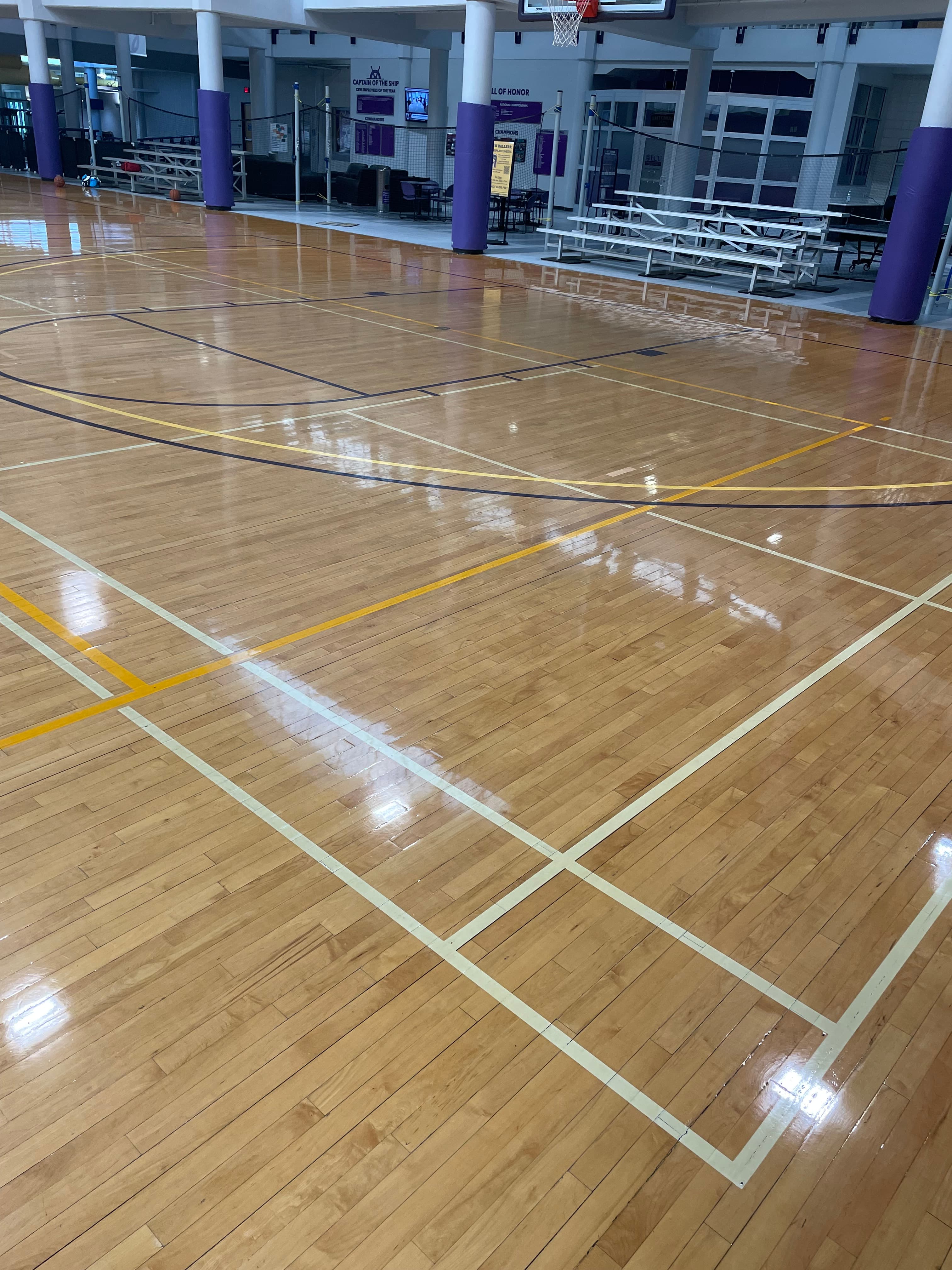 Eakin Student Recreation Center pickleball courts