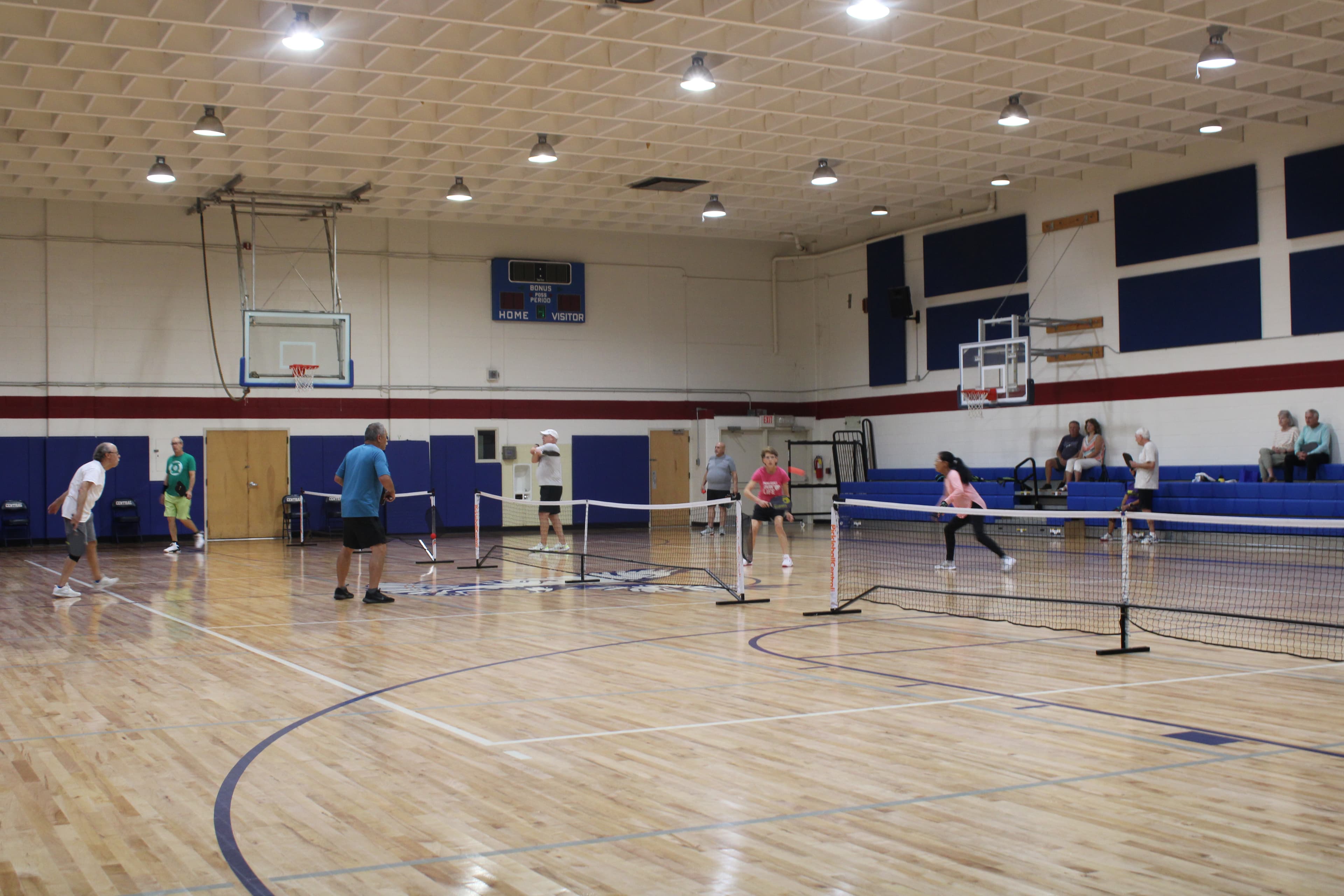 Central High Cultural & Educational Complex pickleball courts