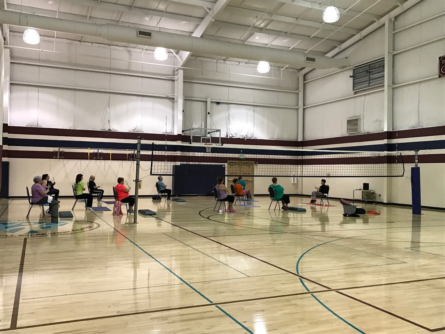 The JAM Center pickleball courts