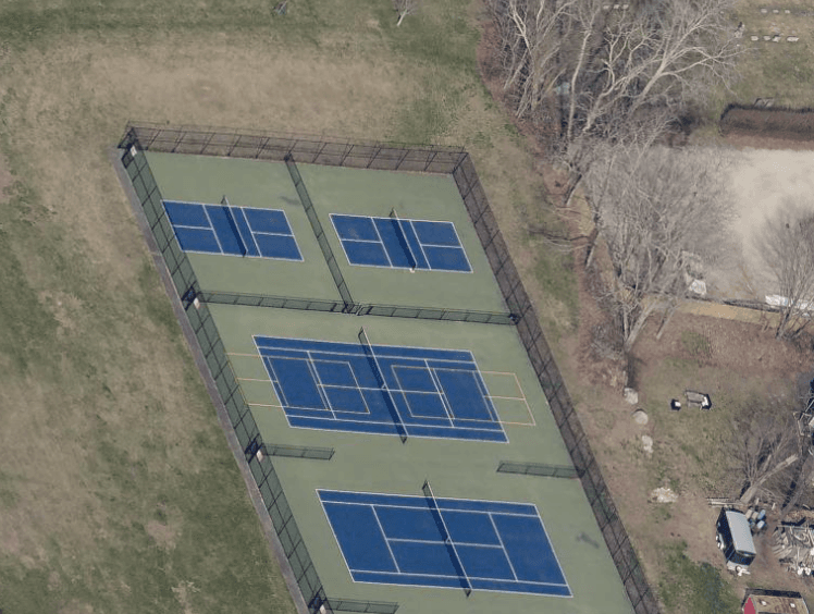 Shelter Island School pickleball courts