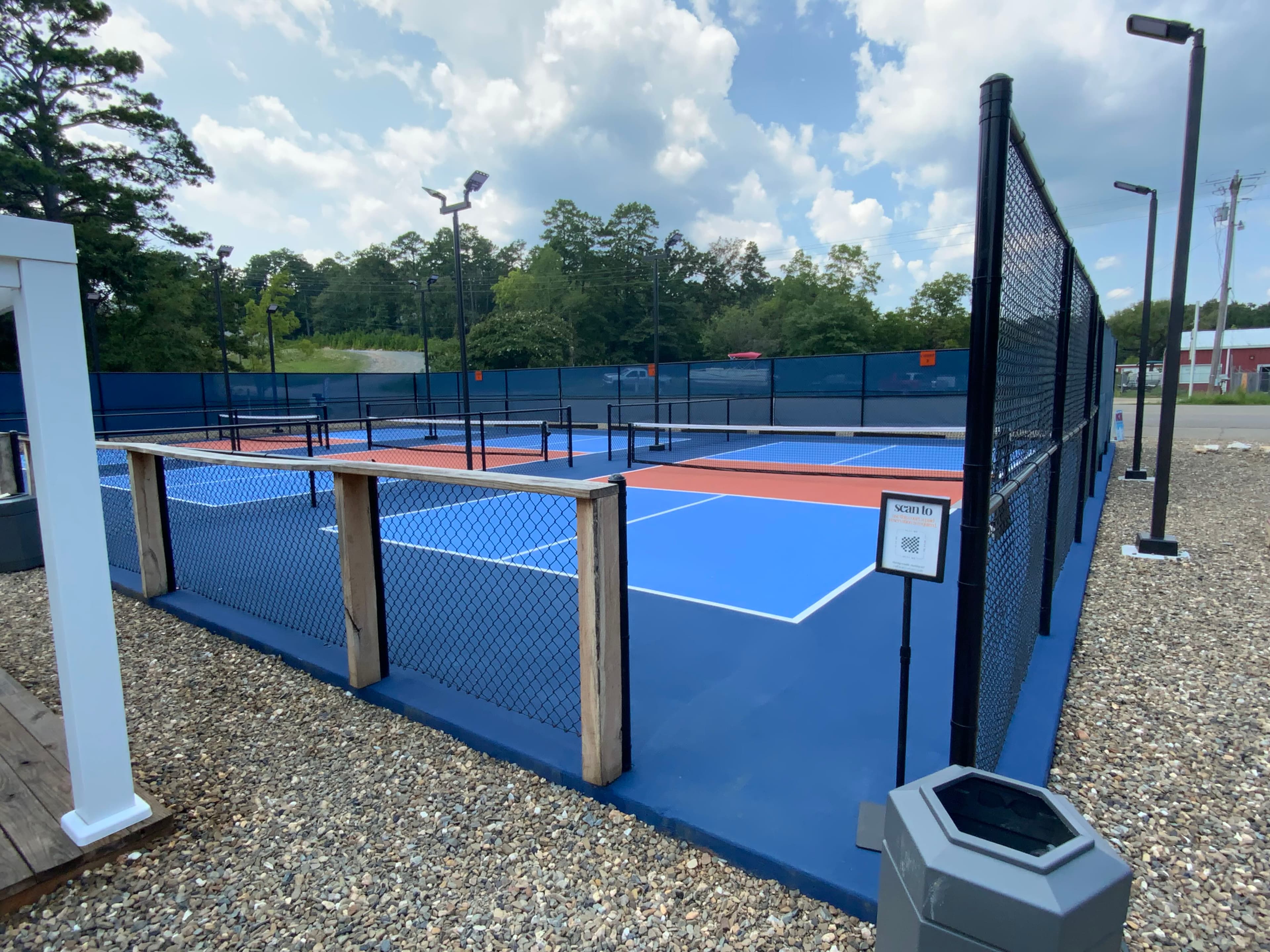 Pickle, Putt, Pour pickleball courts