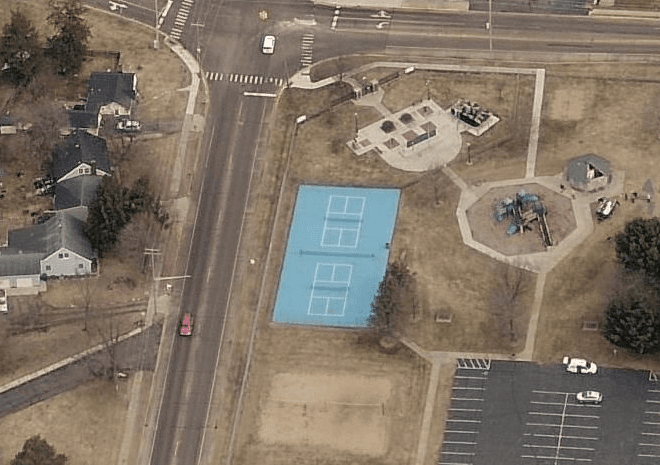 St. Margaret School GYm pickleball courts