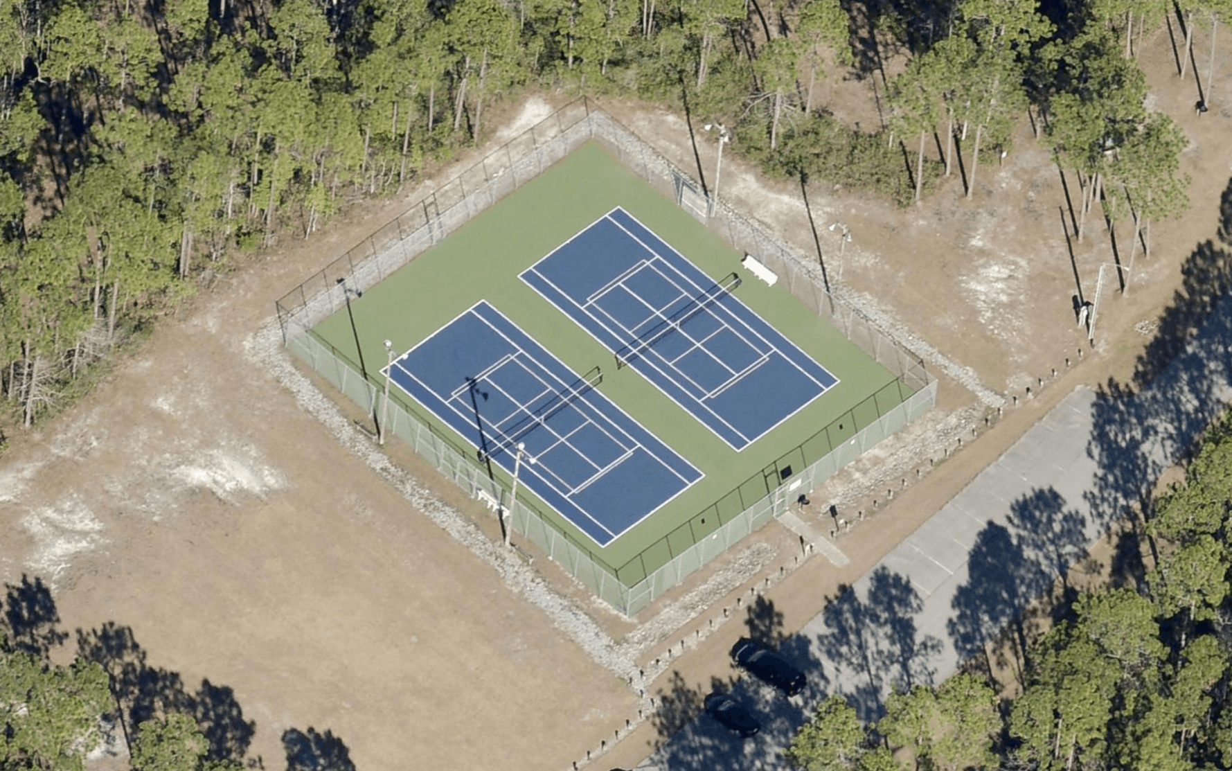 Stump Sound Park pickleball courts