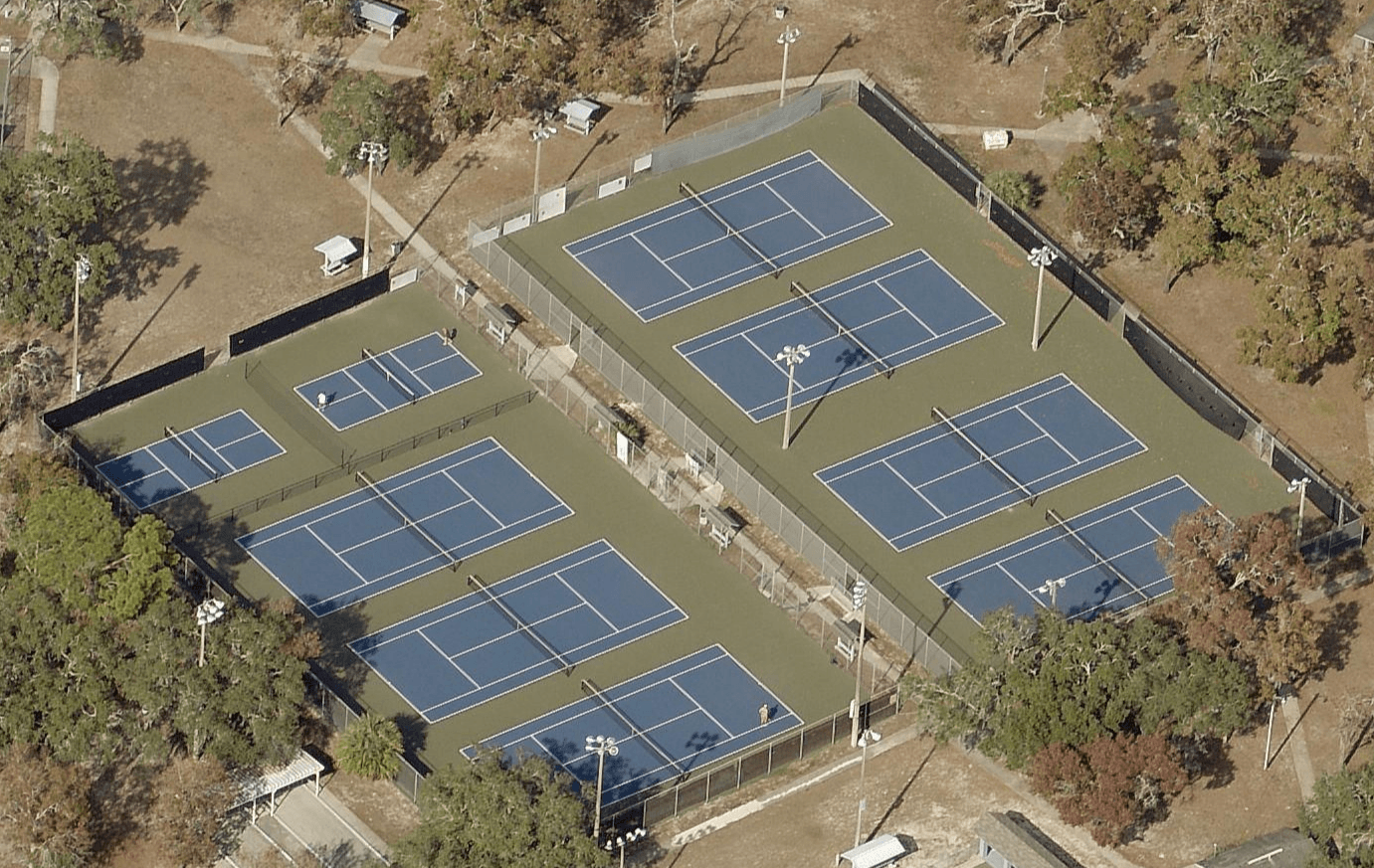 Delta Woods Park pickleball courts