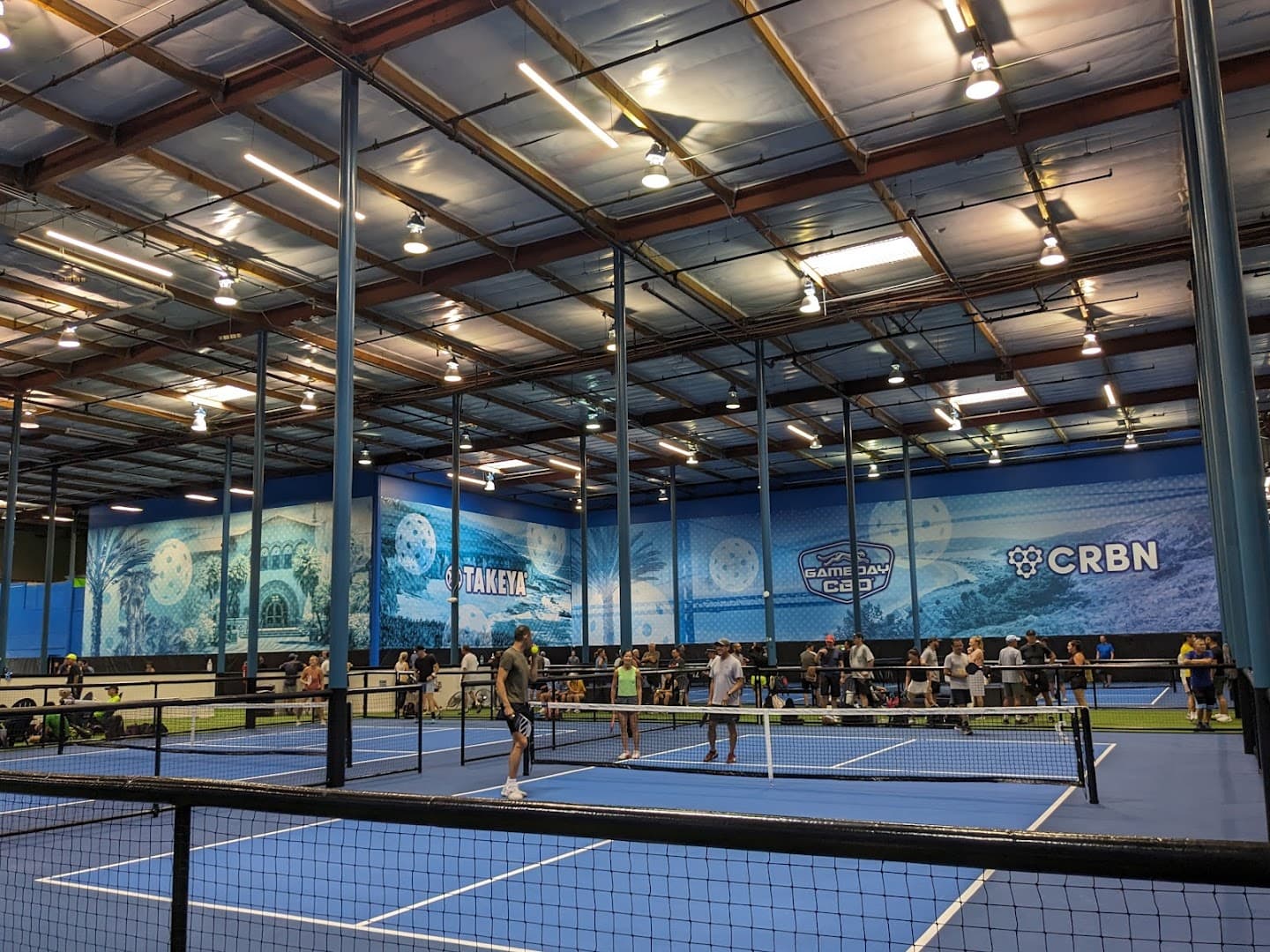 The HUB Silicon Valley pickleball courts