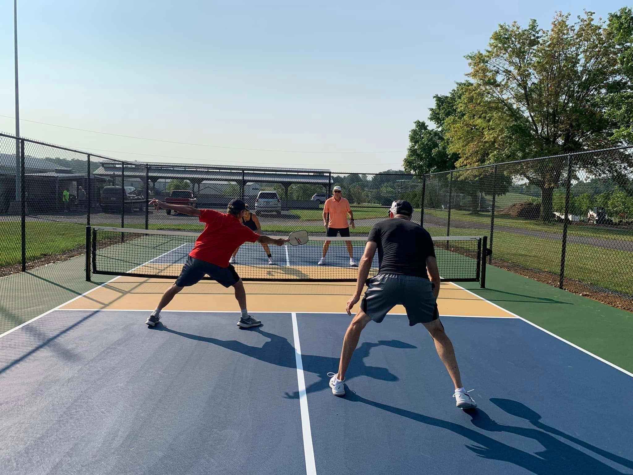 Weyers Cave Community Center pickleball courts