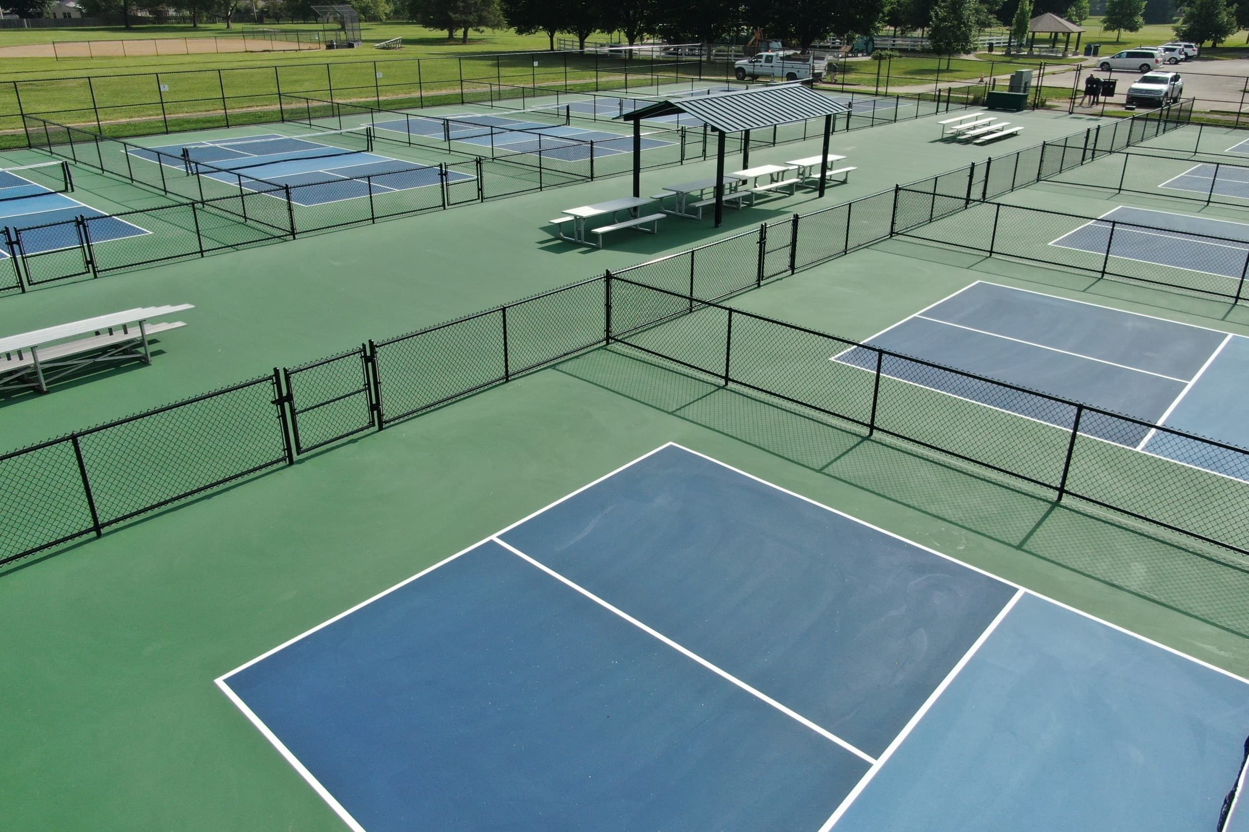 Pollen farm pickleball courts