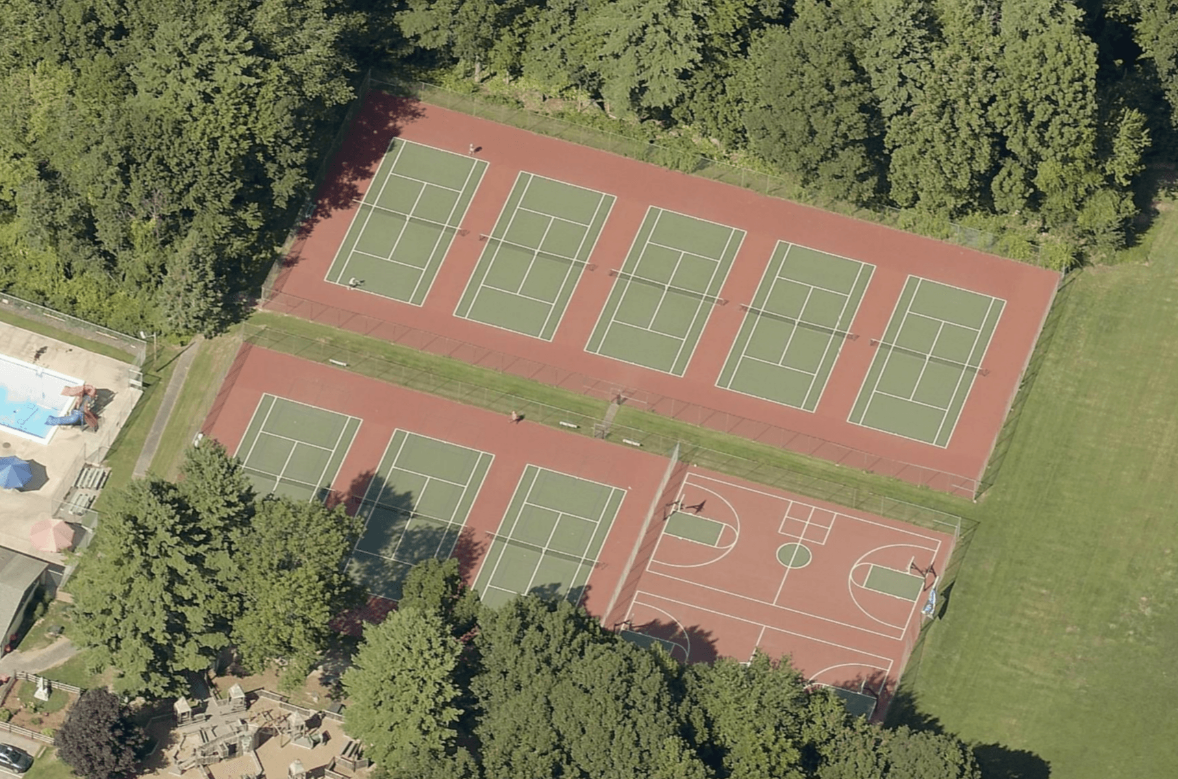 Exeter Recreation Park pickleball courts