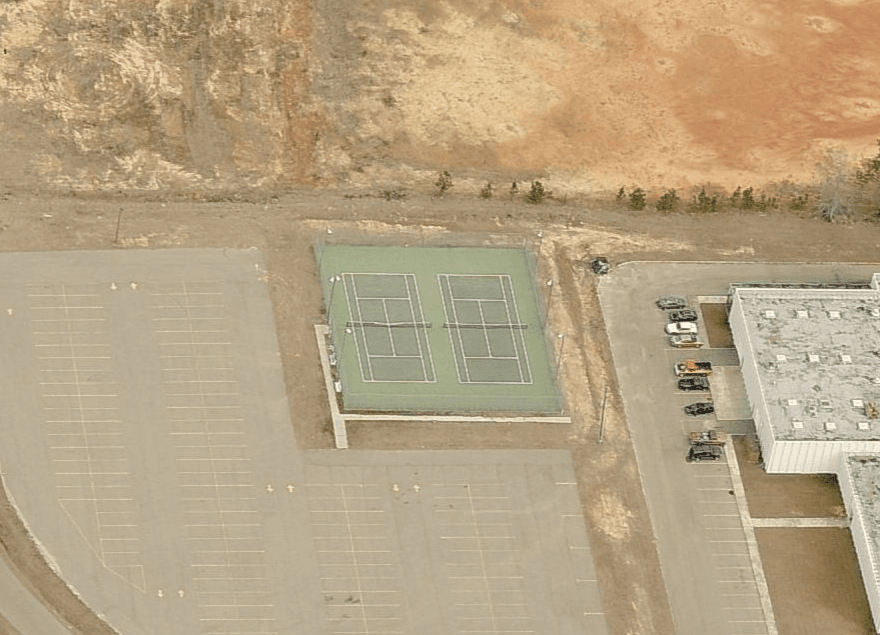 Lamar County Center for Technical Education pickleball courts