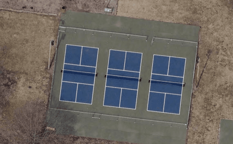 Central Park pickleball courts