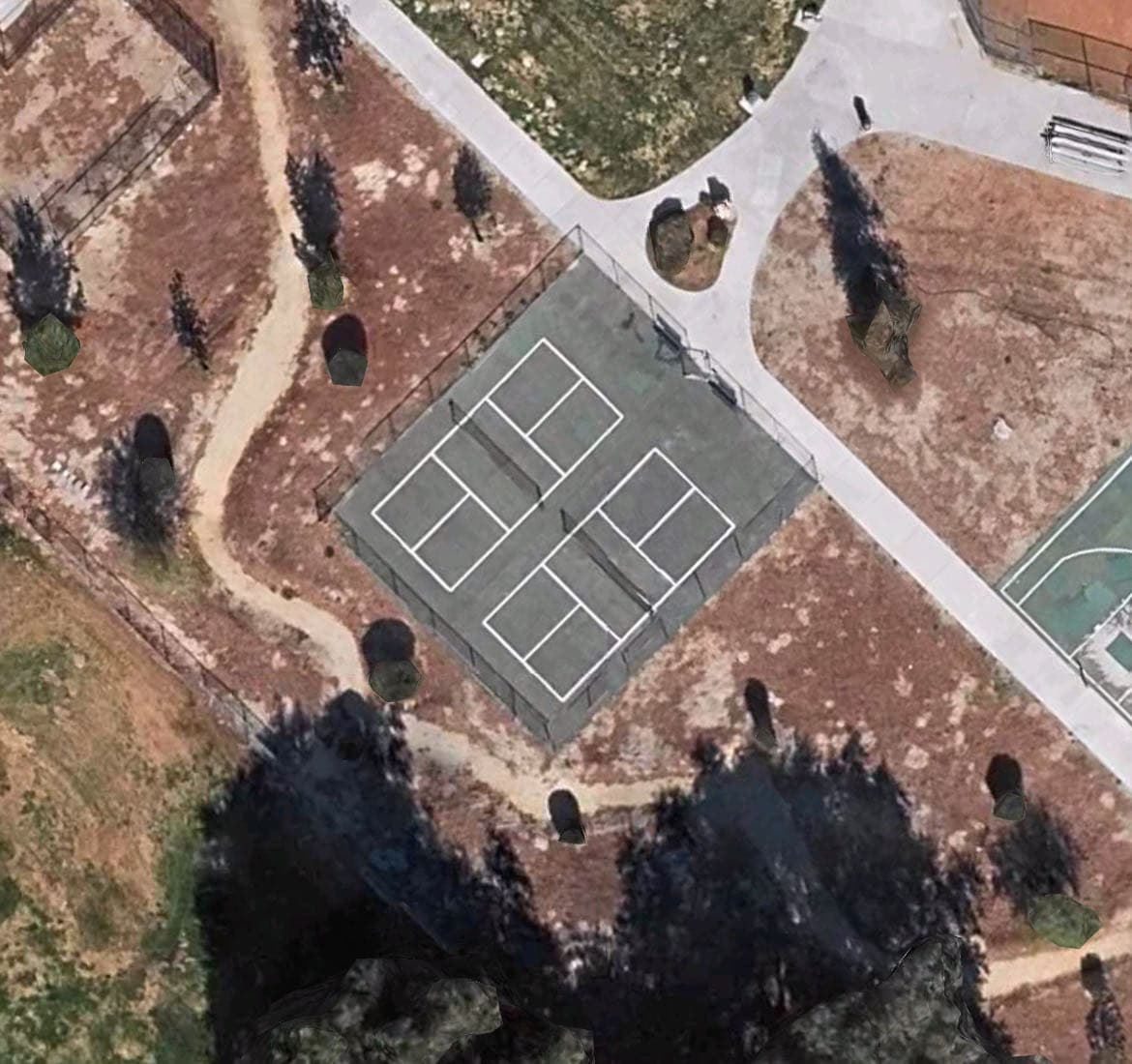 Sallee Park pickleball courts
