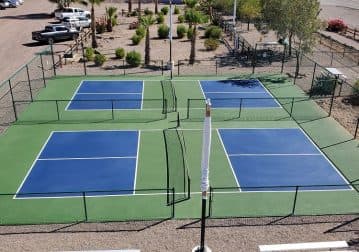 Black Rock RV Village pickleball courts