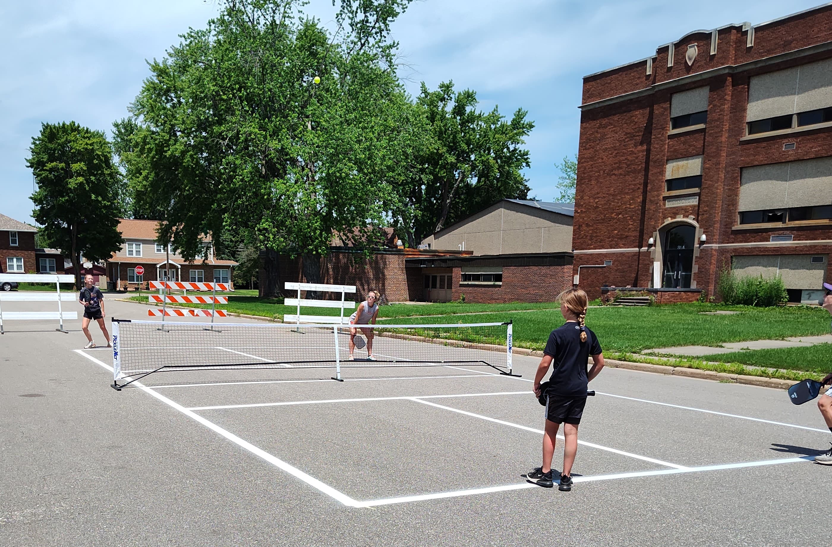 Westfield Thomas Street pickleball courts