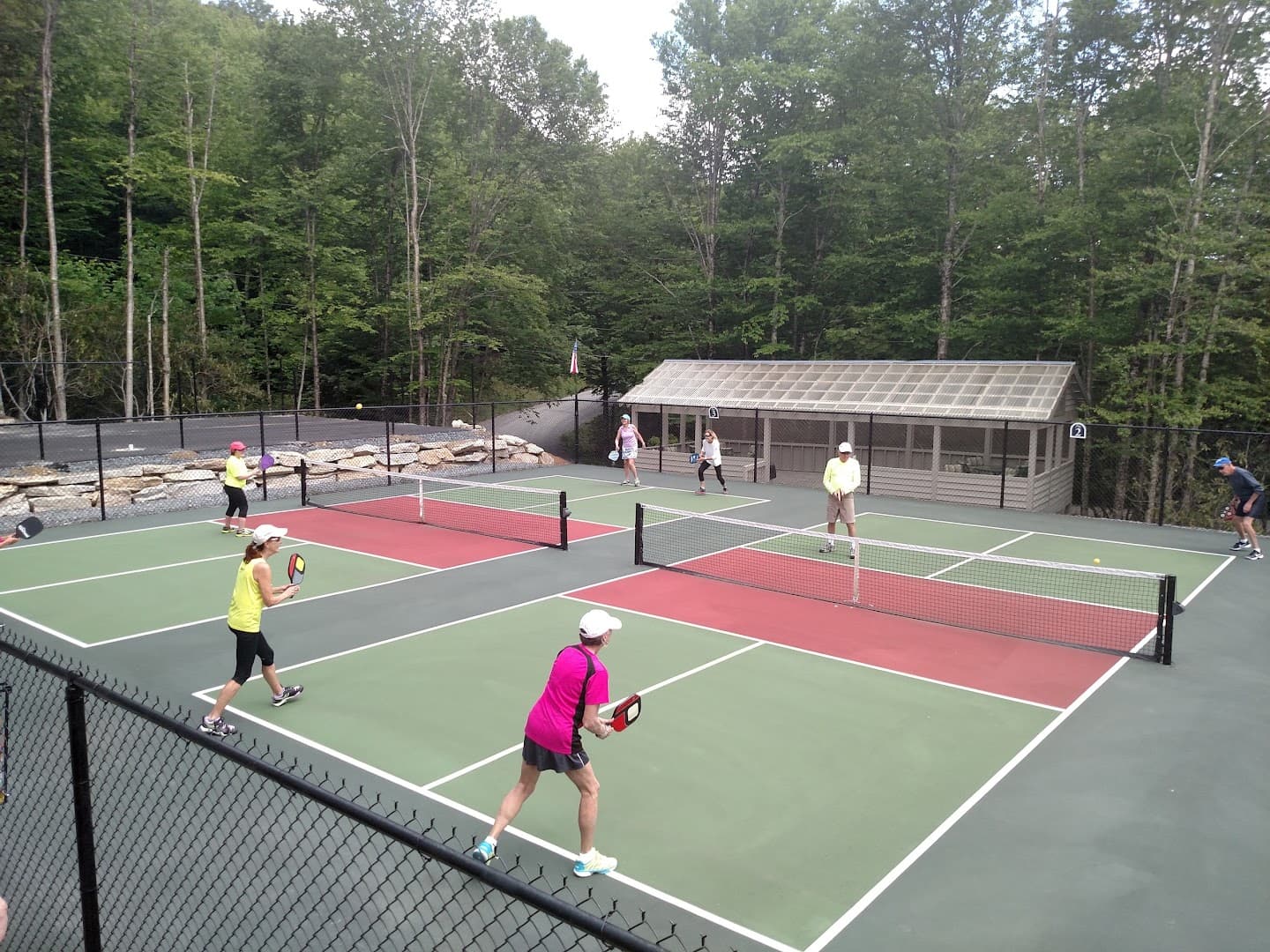 Beech Mountain Club pickleball courts