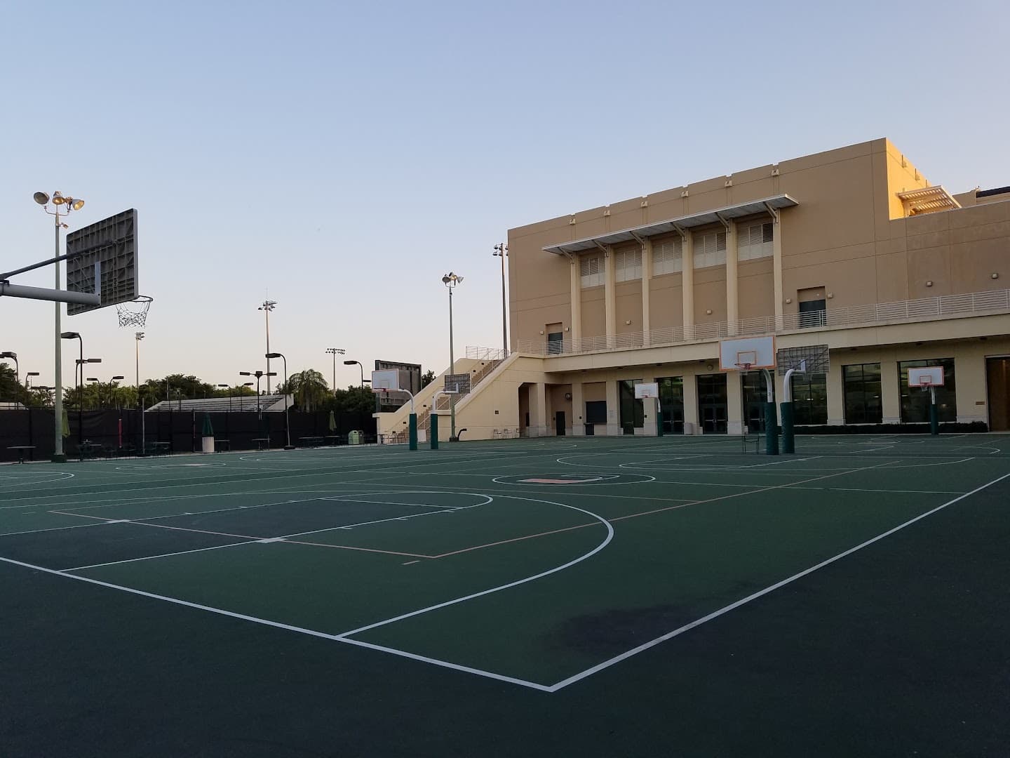 University of Miami pickleball courts