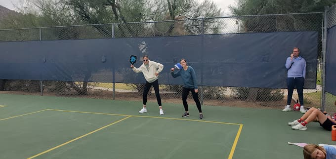 Riverfront pickleball courts