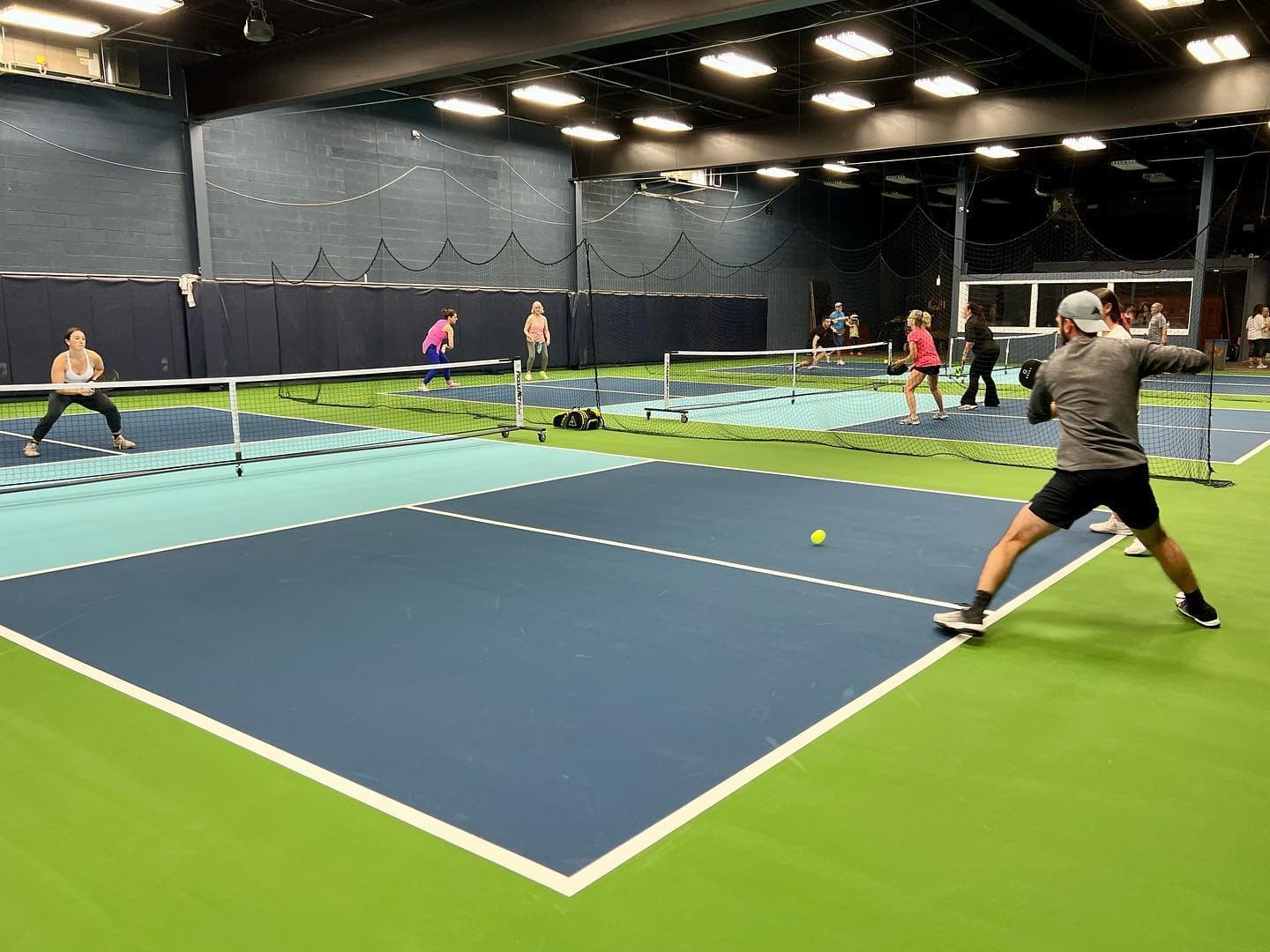 Bergen Pickleball Zone pickleball courts