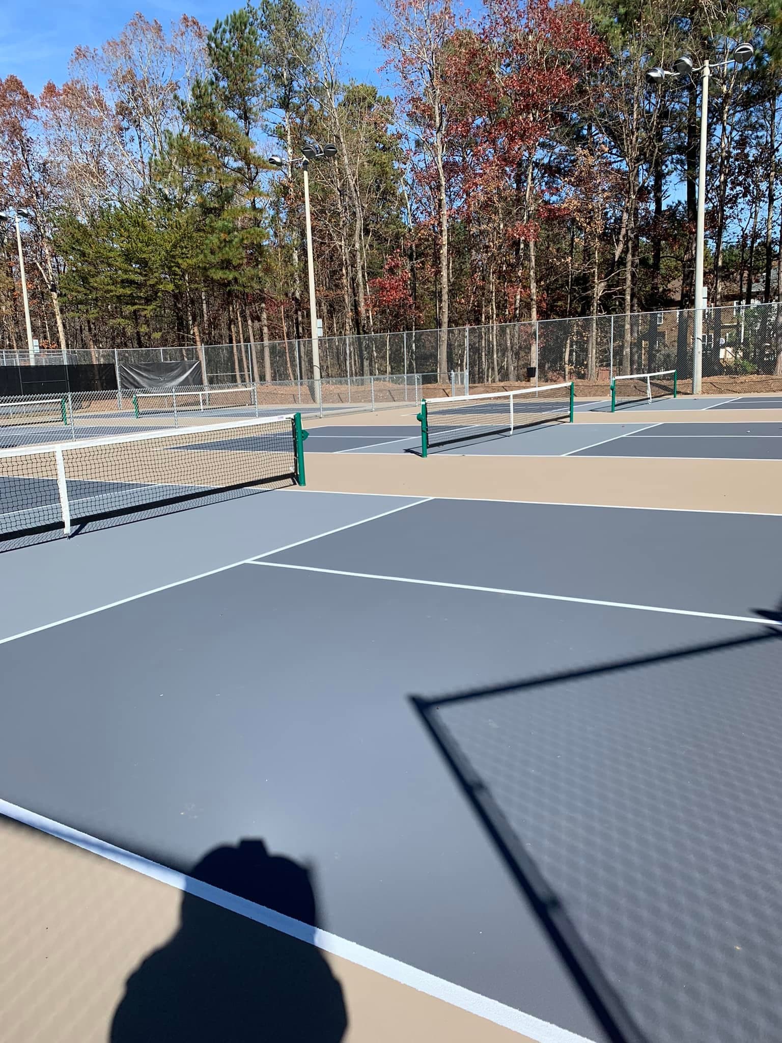 Webb Bridge Park pickleball courts