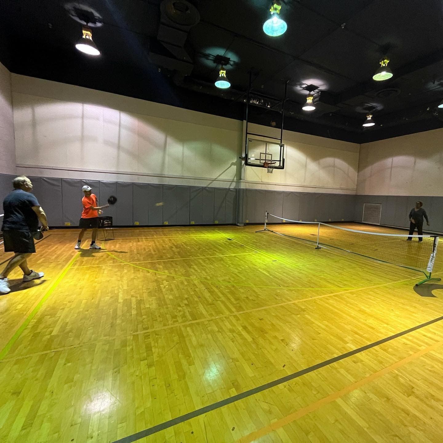 Charlotte Athletic Club pickleball courts