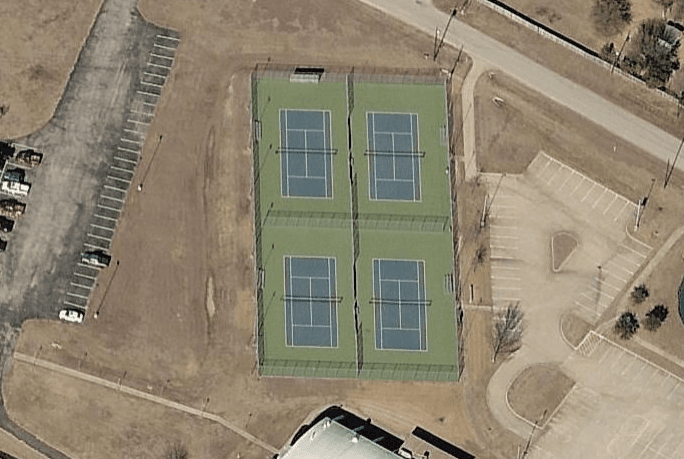 North Central Texas College pickleball courts