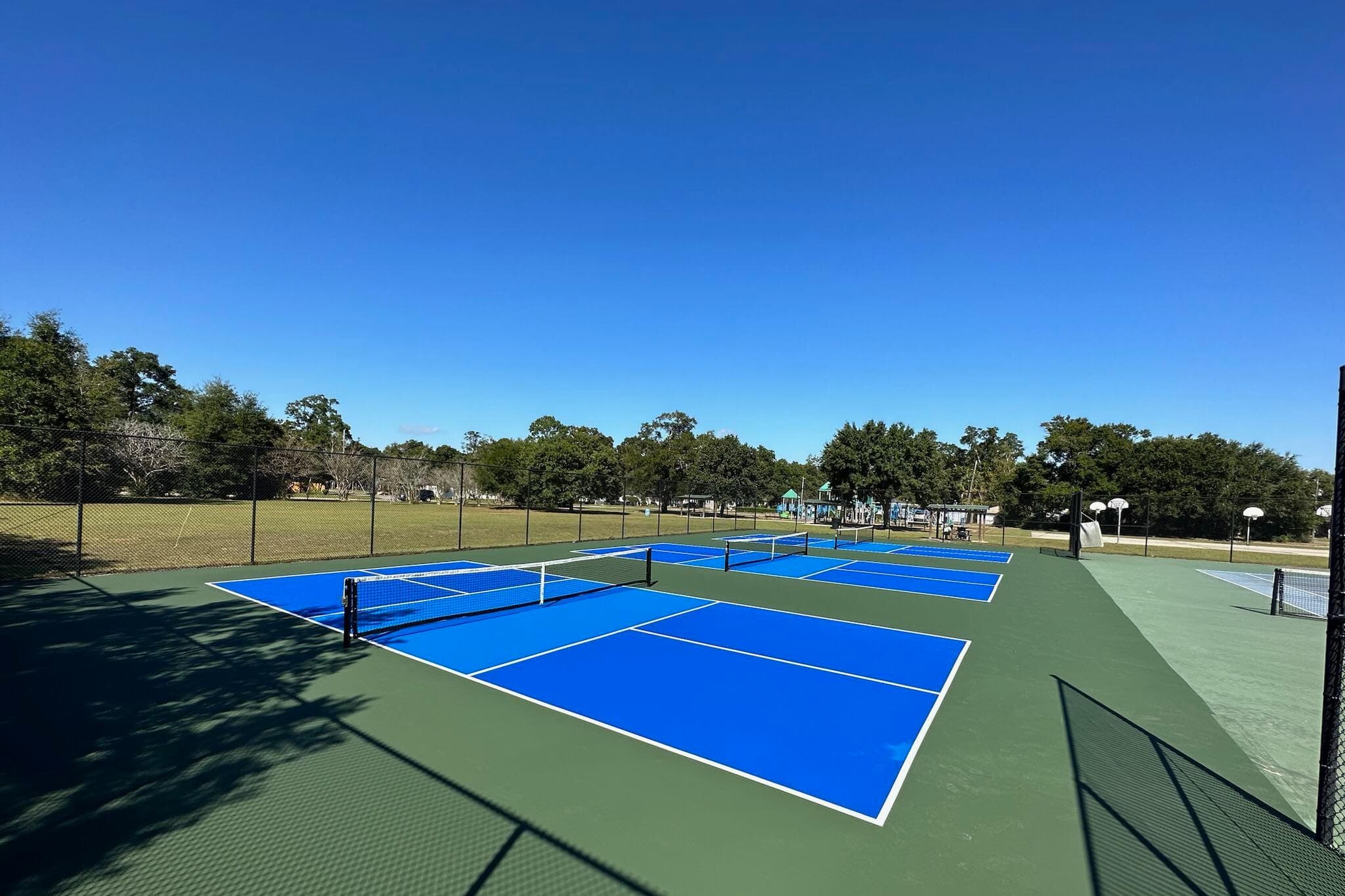 Armstrong Park pickleball courts