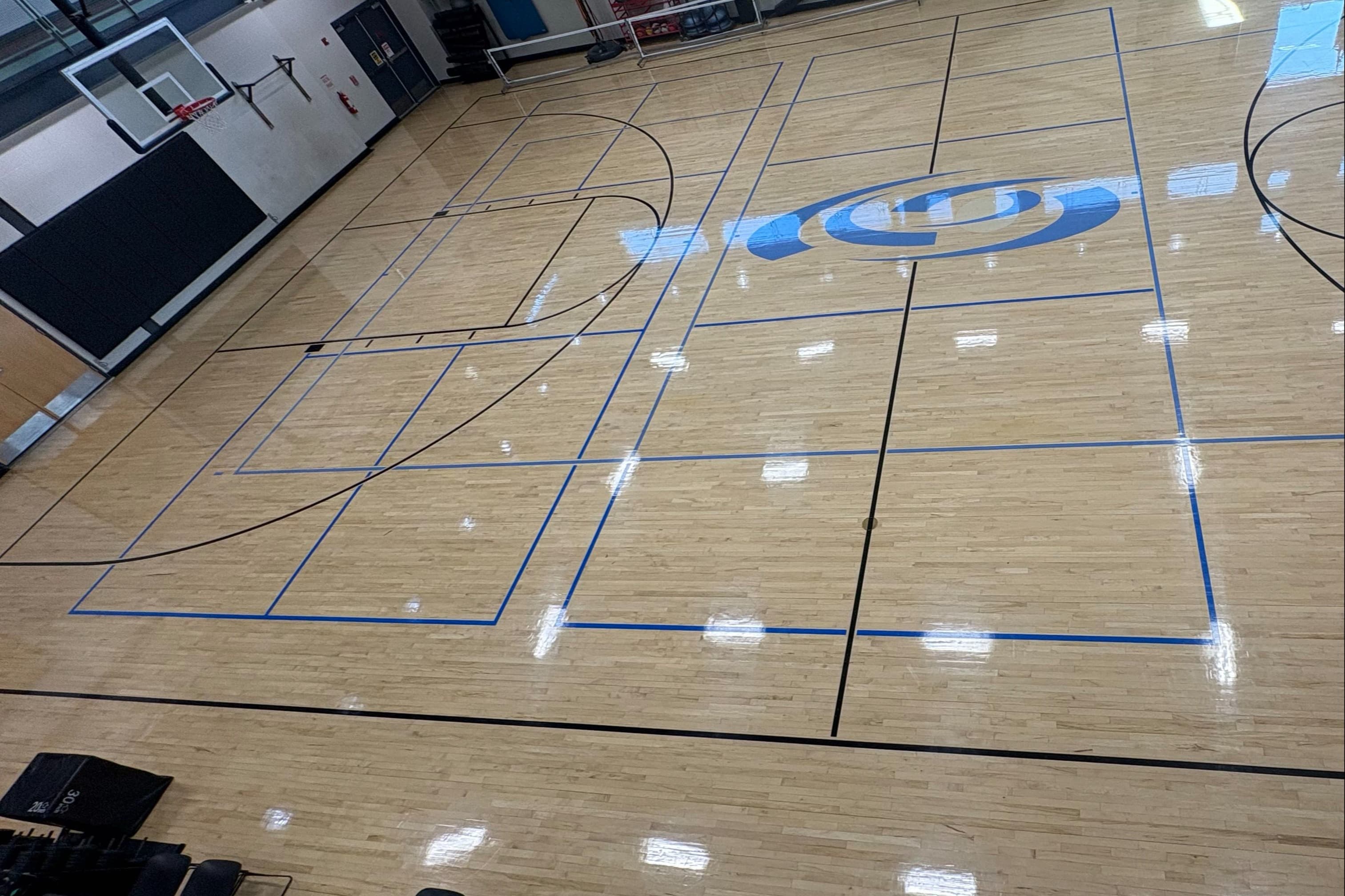 HaysMed Center for Health Improvement pickleball courts