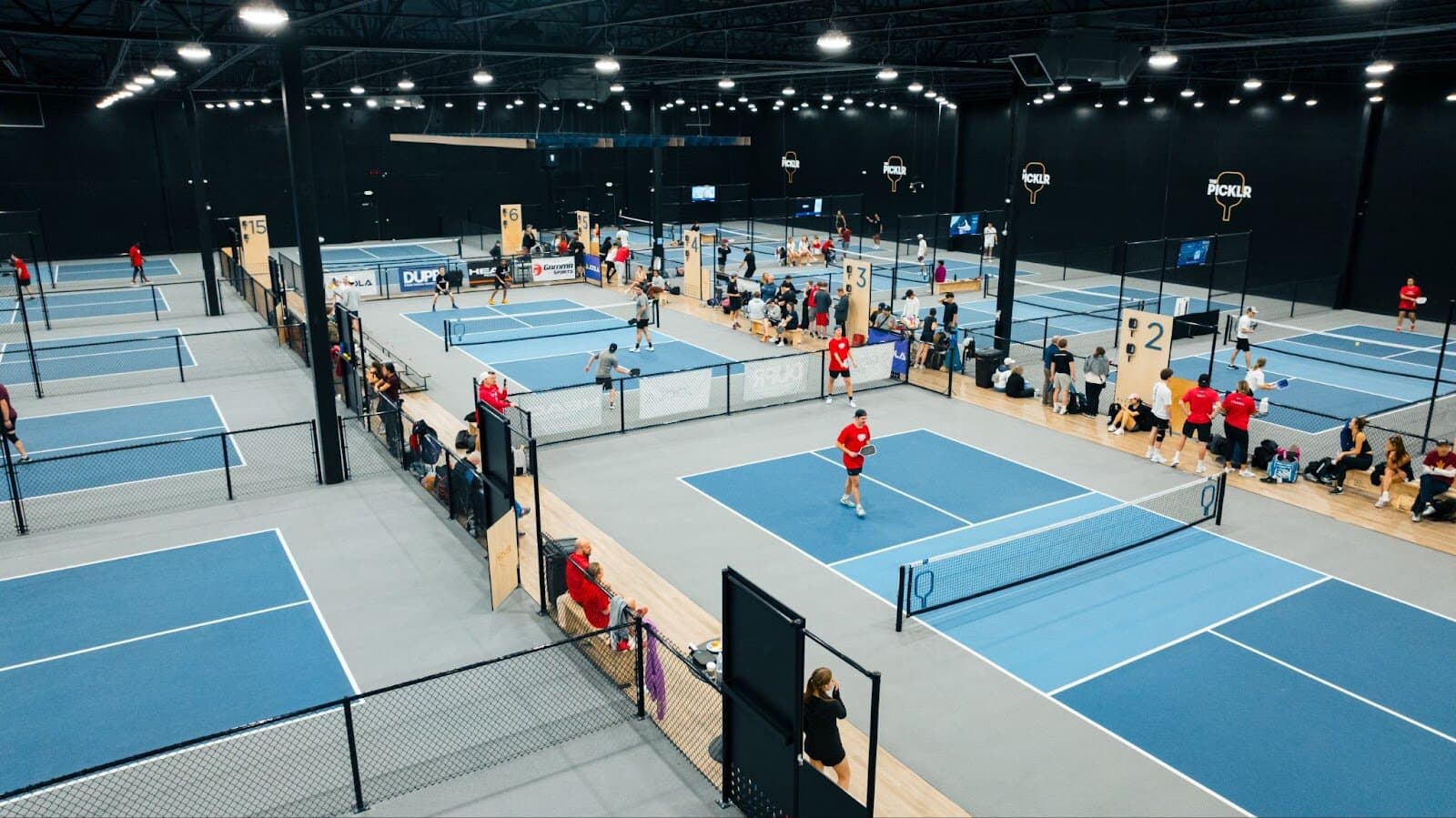 The Picklr Newark pickleball courts