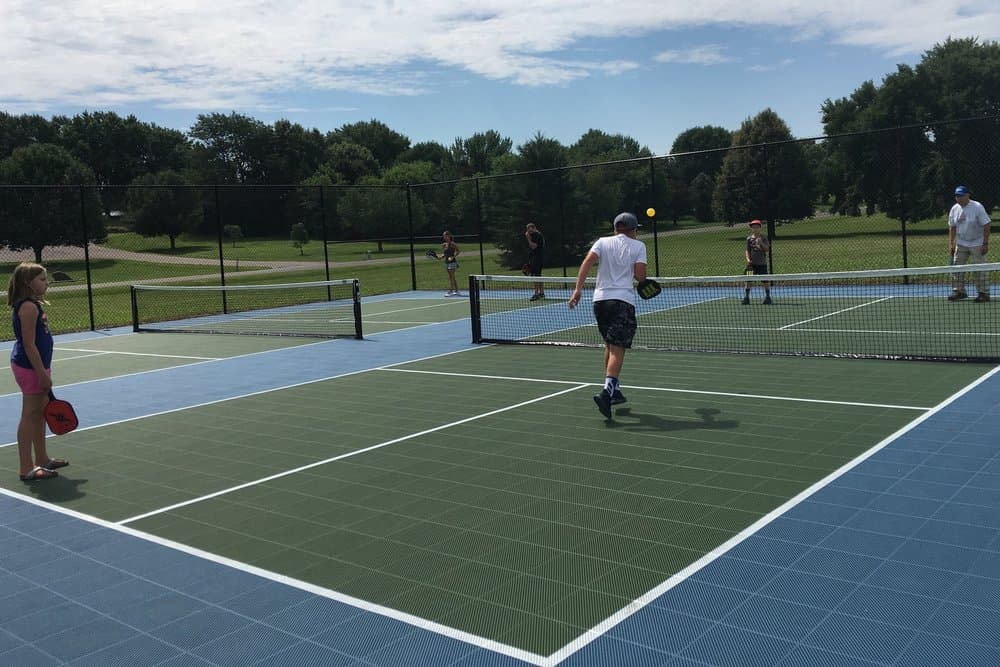 Lake Panorama Boulder Beach pickleball courts