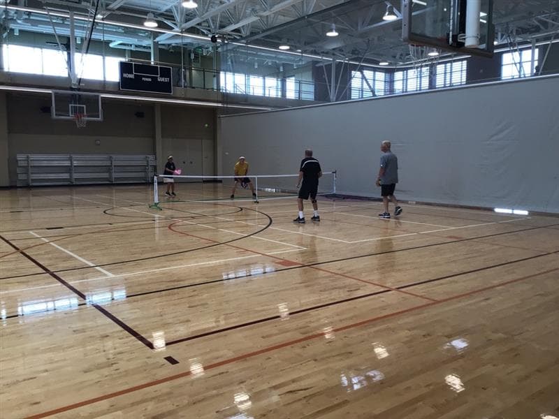 The Beacon Recreation Center pickleball courts