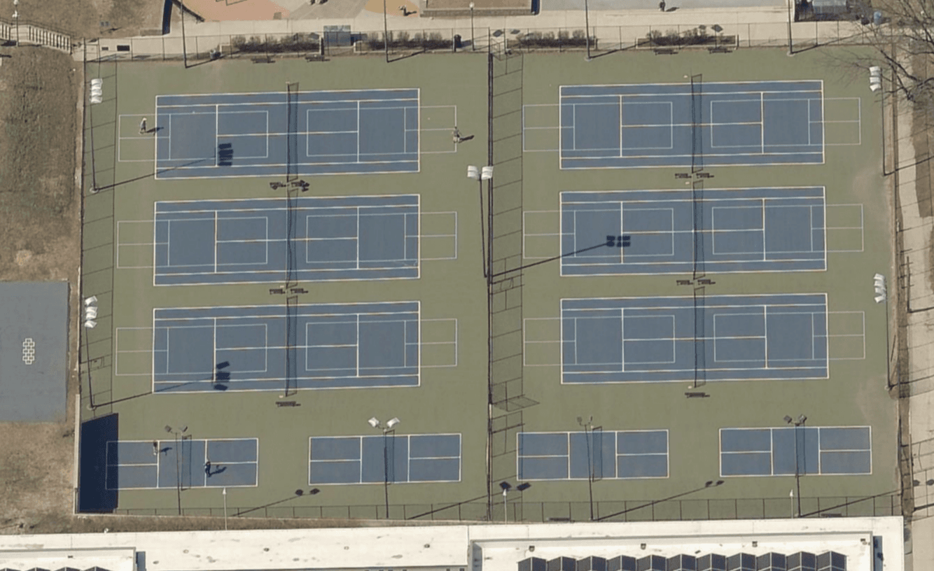 Turkey Thicket Recreation Center pickleball courts
