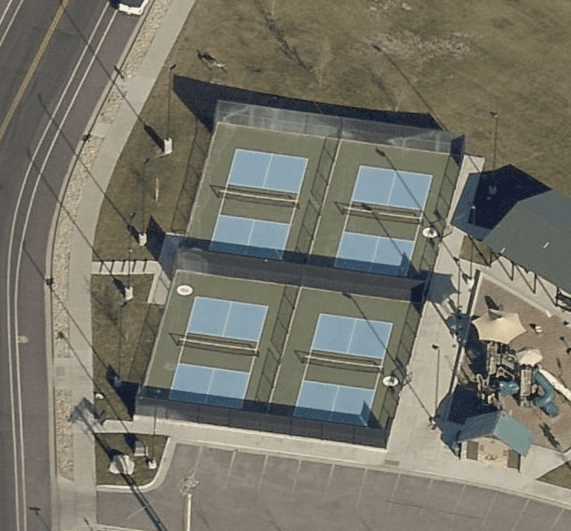 Parry Farms Park pickleball courts