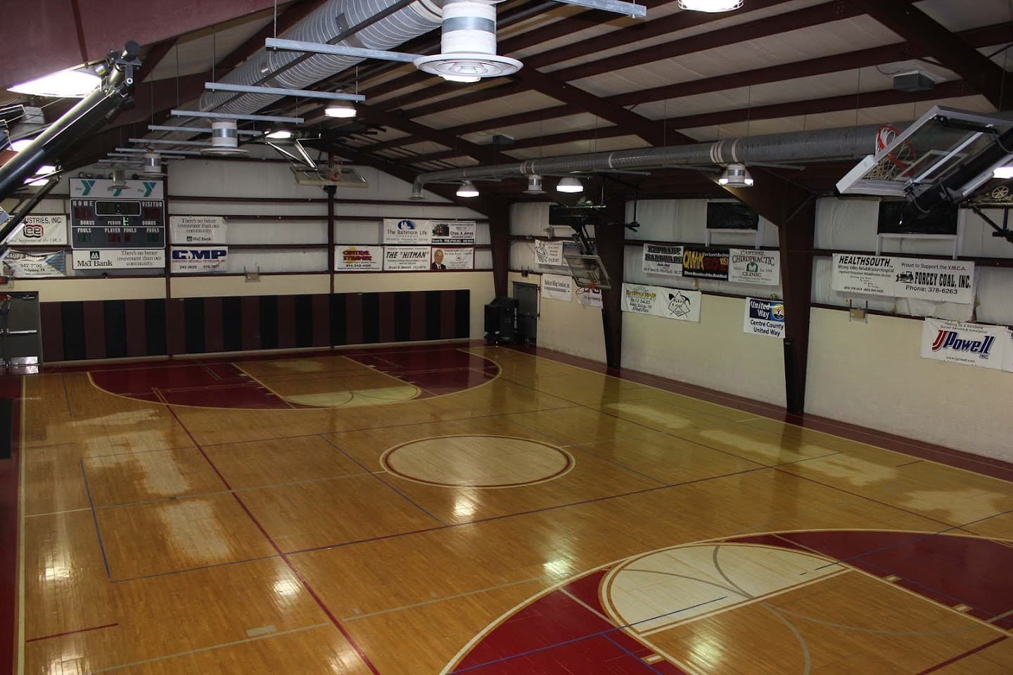 Moshannon Valley Branch YMCA pickleball courts